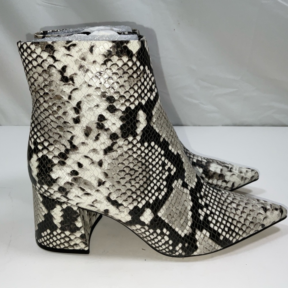 Nwob Women’s Massimo Matteo Leather Python Print … - image 6